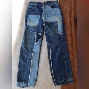 Revice Denim 
Matchmaker patchwork jeans
